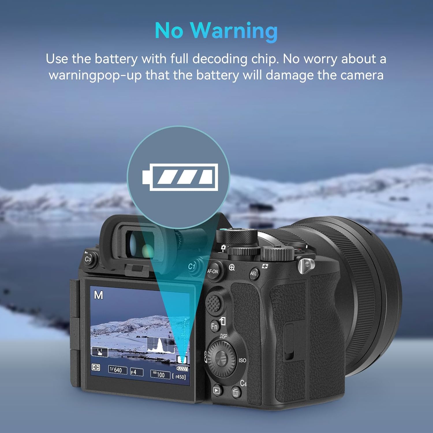 Thumbnail 4 de Batterie SMALLRIG EN-EL15C 2400 mAh avec charge rapide USB-C pour appareils Nikon (Z8, Z7 II, Z6 II, Z5, D780…)