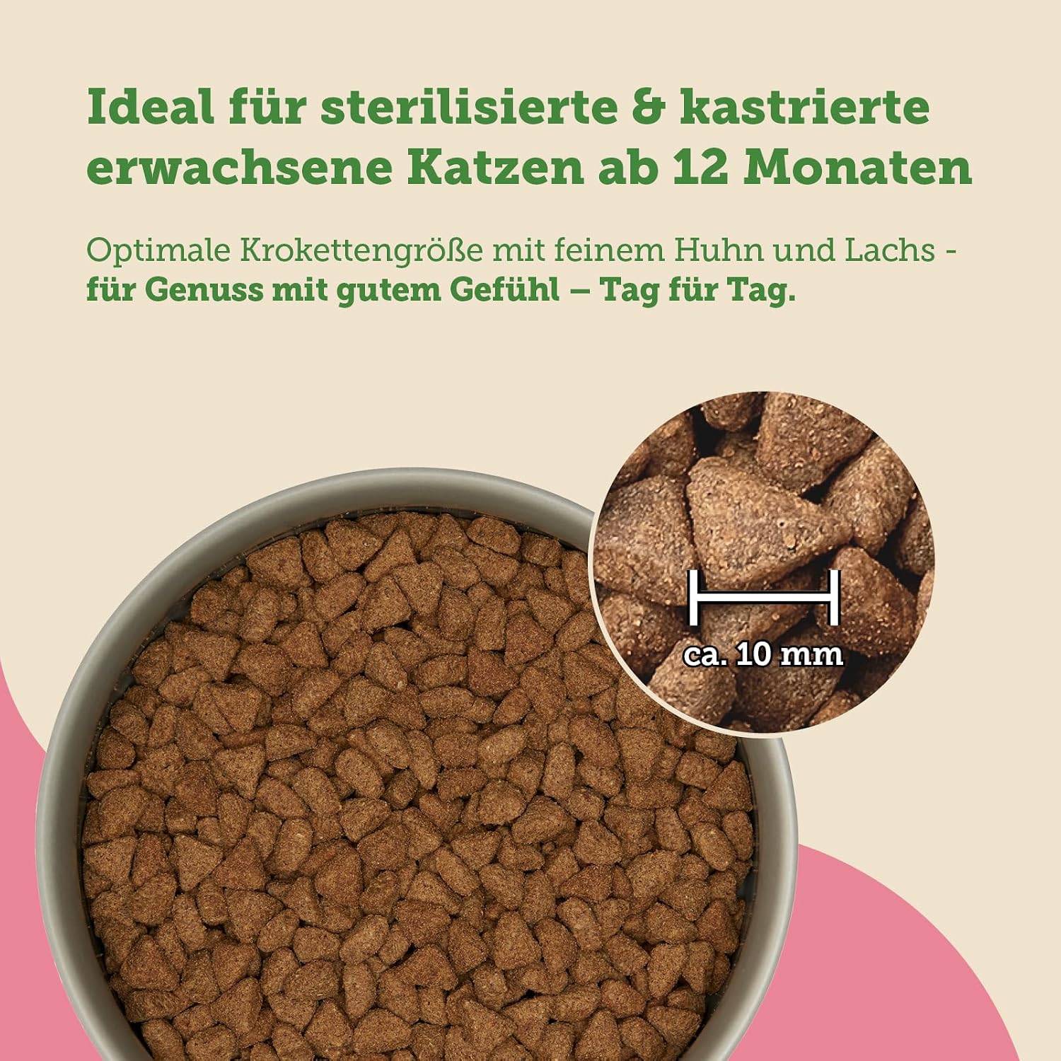 Thumbnail 3 de MERA Cats Nature Sterilised/Light mit Lachs – getreidefreies Trockenfutter für kastrierte Katzen (2 kg)