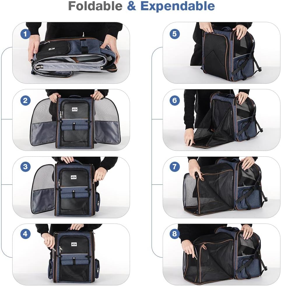 Thumbnail 4 de Lekespring Sac transport chat 8 kg
