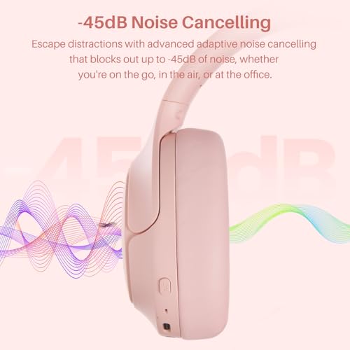 Detalle 2 de TOZO HT3 casque Bluetooth 6.0 avec réduction de bruit 90h