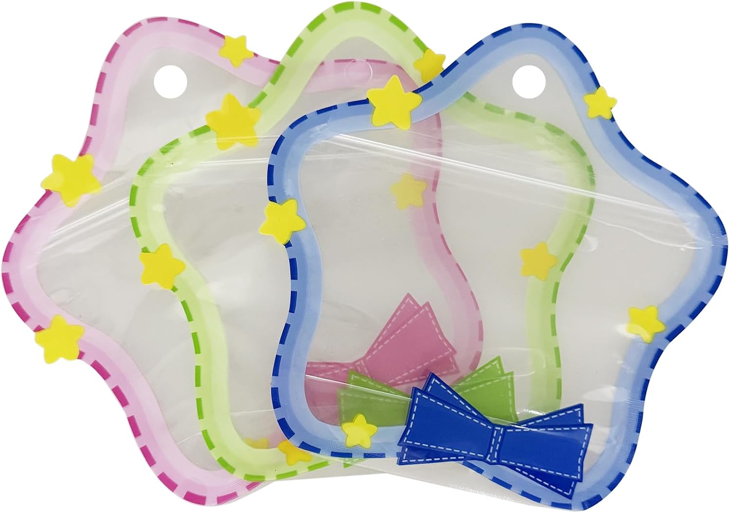Detalle 2 de WACCOMT Star-Shaped Gift Bags, 20-Pack