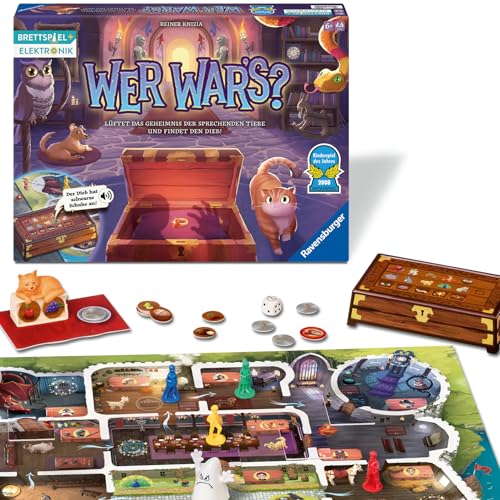 Detalle de Ravensburger Wer War's? – Gesellschafts- und Familienspiel ab 6 Jahren (2–4 Spieler)