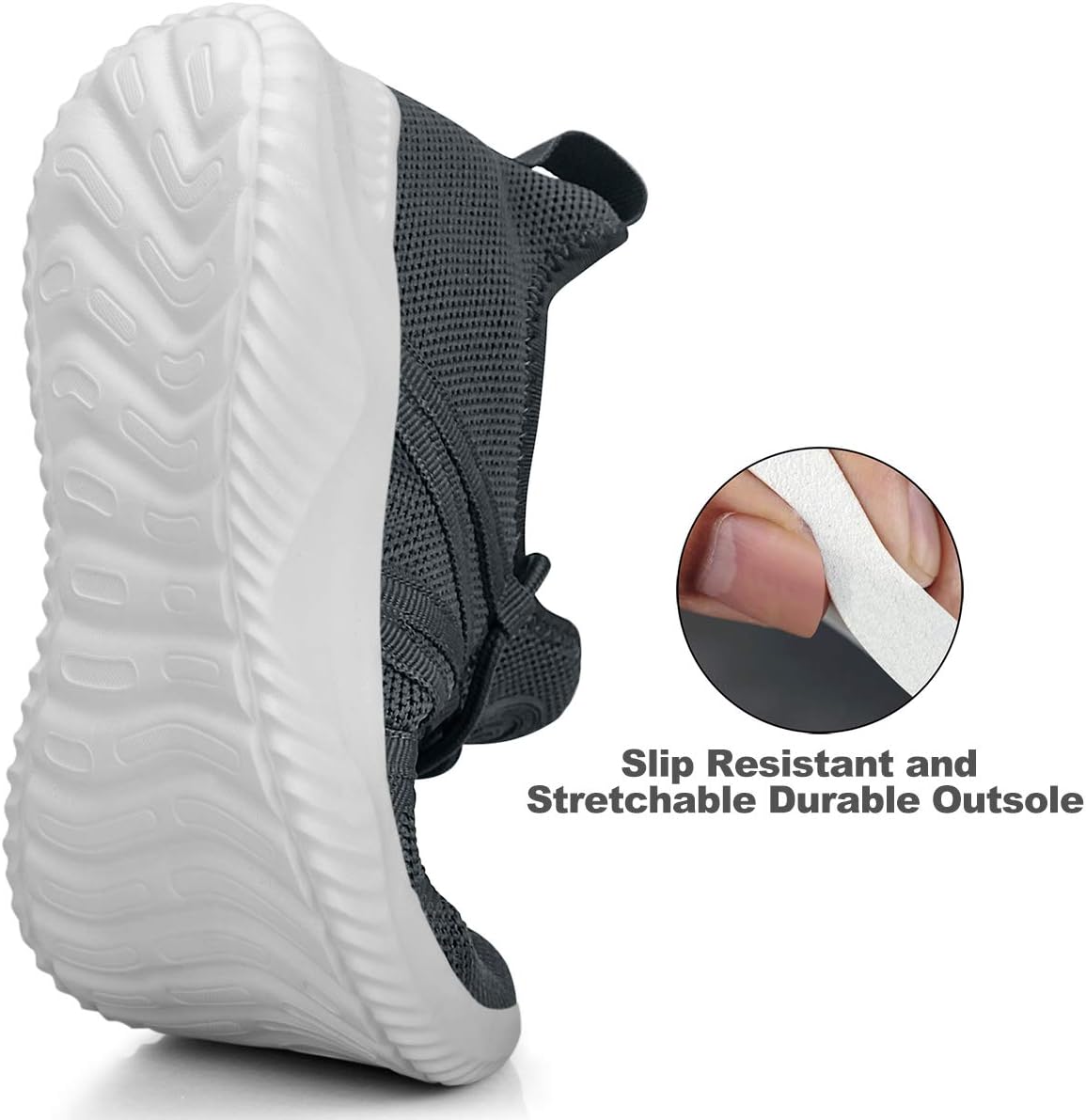 Detalle 2 de Feethit Women's Slip-On Sneakers with Mesh Upper