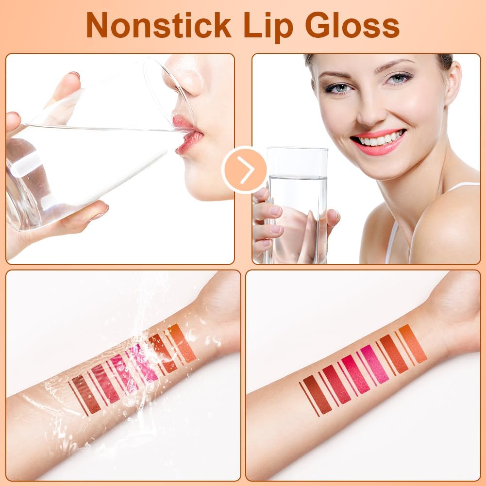 Detalle de LOPHE Rossetto Liquido 12 Pezzi – Kit Labbra Opaco a Lunga Durata (6 Lucidalabbra Liquid Matte + 6 Pencil Lip Liner)