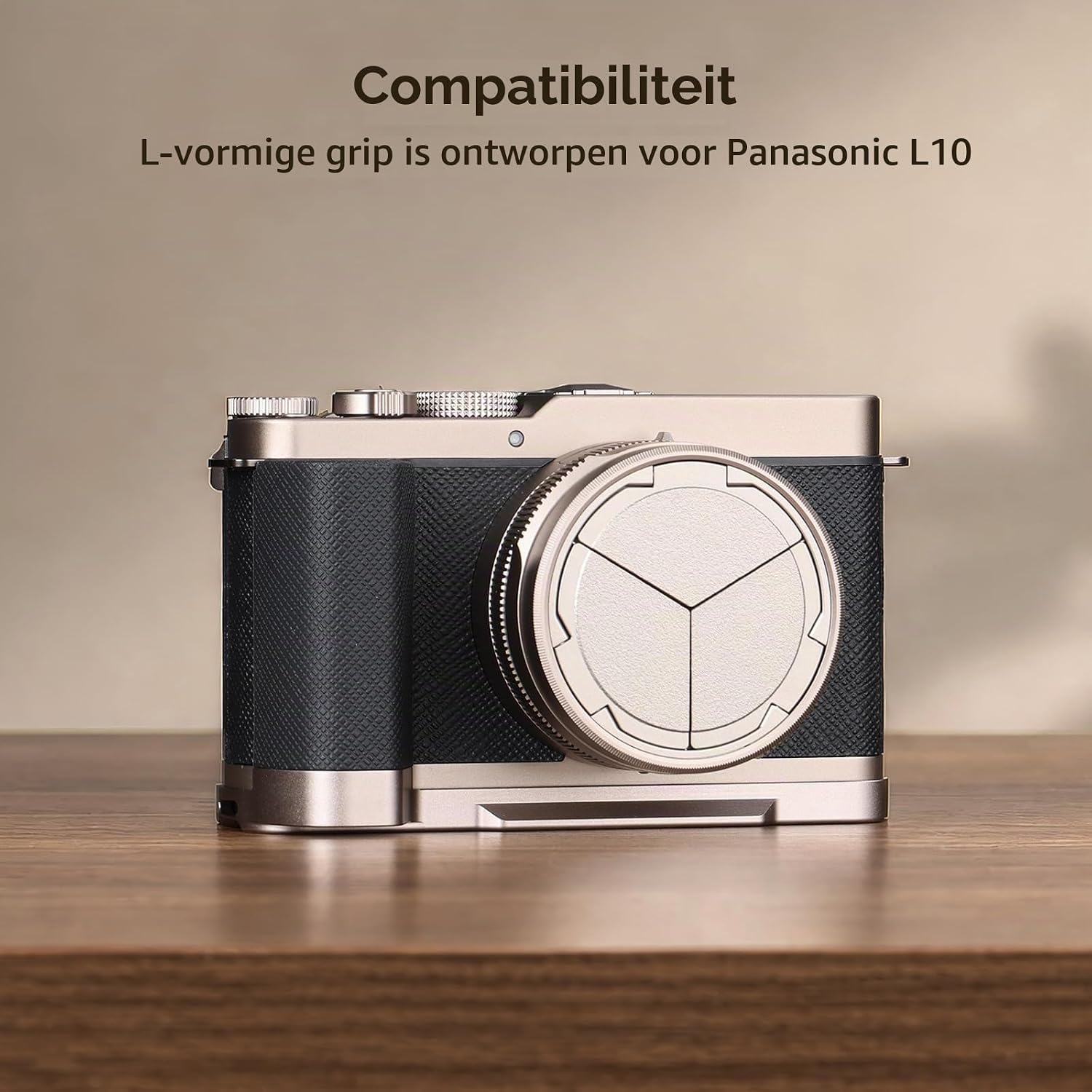 Detalle de SMALLRIG 6136 L-vormige handgreep voor Panasonic LUMIX L10, Arca-Swiss