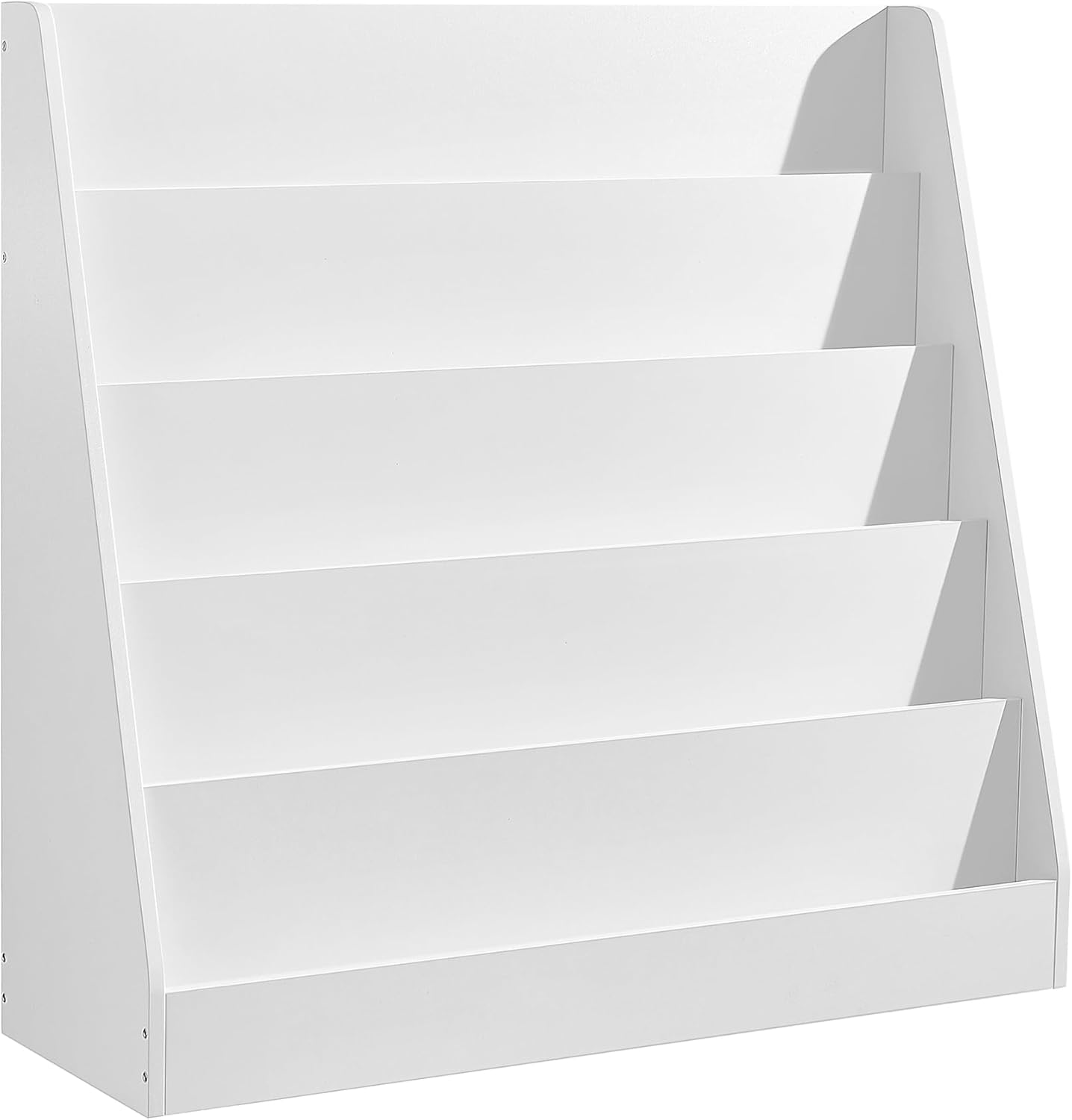 Detalle de Libreria per bambini SONGMICS Montessoriana a 5 ripiani, bianco nuvola GKR076WZ01
