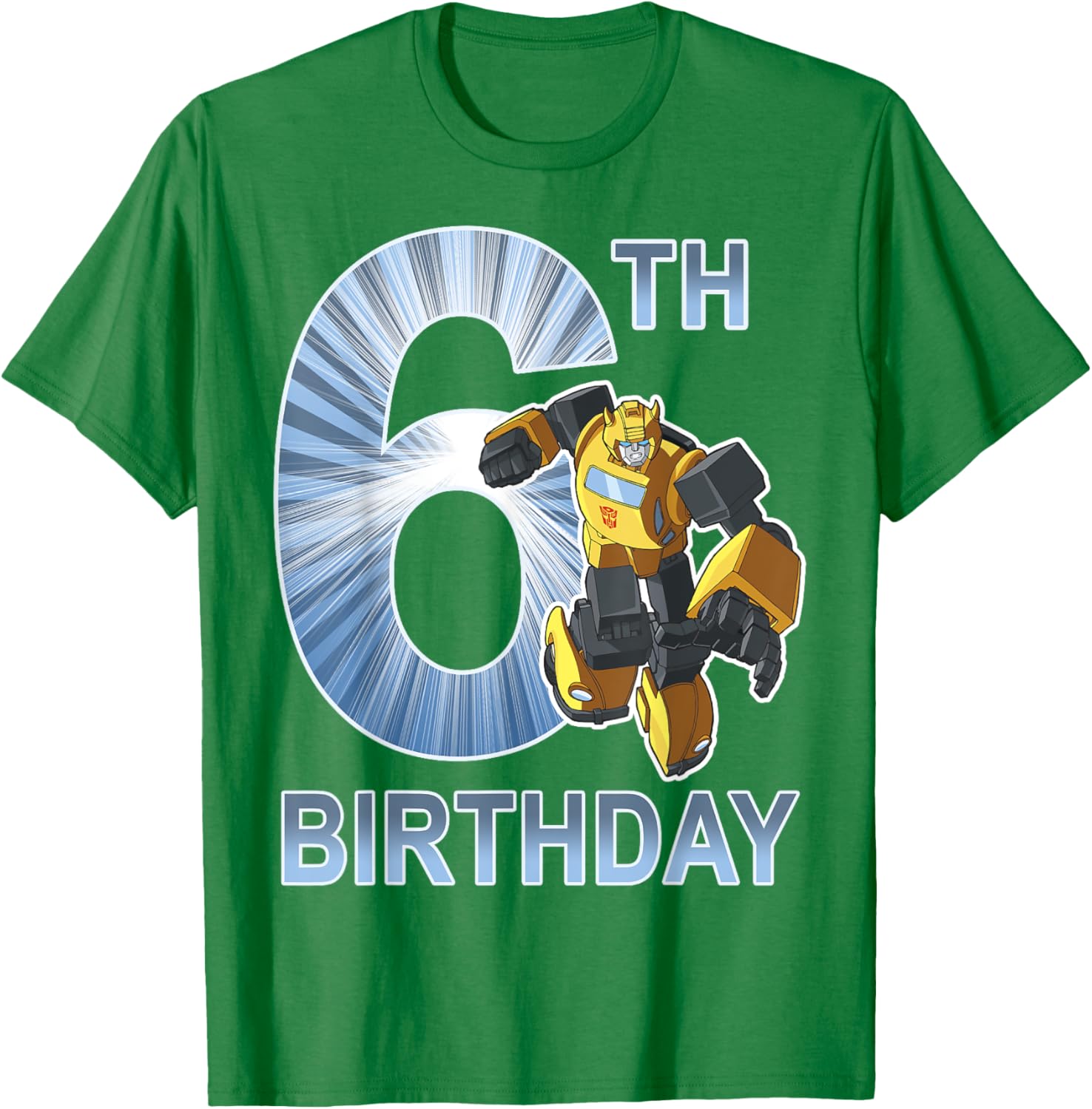 Thumbnail 2 de Transformers 6th Birthday maglietta leggera con taglio classico