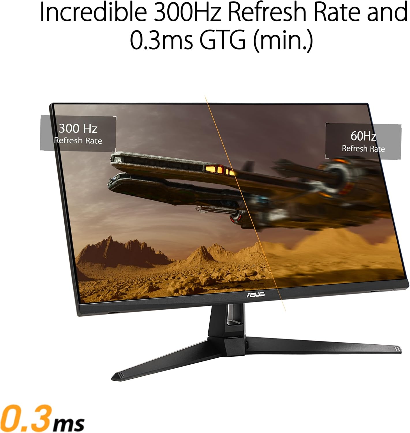 Thumbnail 3 de ASUS TUF Gaming VG27AQM5A 27-inch 1440P QHD Gaming Monitor (300Hz, Fast IPS, ELMB Sync)