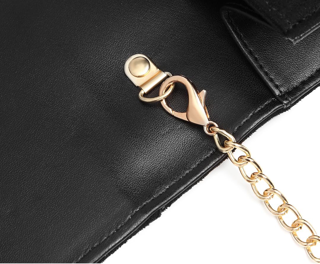 Thumbnail 6 de Miss Lulu Women's Clutch Evening Bag with Detachable Chain Strap