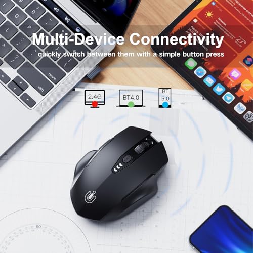 Detalle de Uineer Ratón Bluetooth 4.0/5.0 🖱