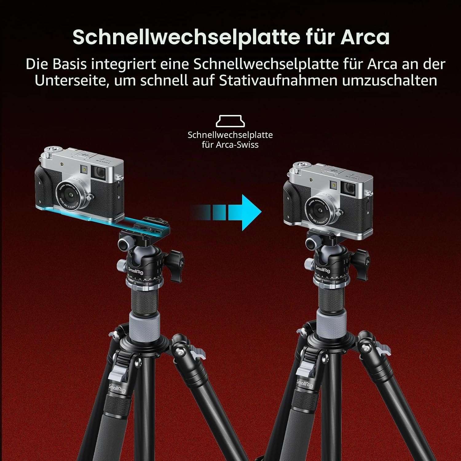 Thumbnail 4 de SMALLRIG X Half 44,5 g L‑Griff für FUJIFILM X Half