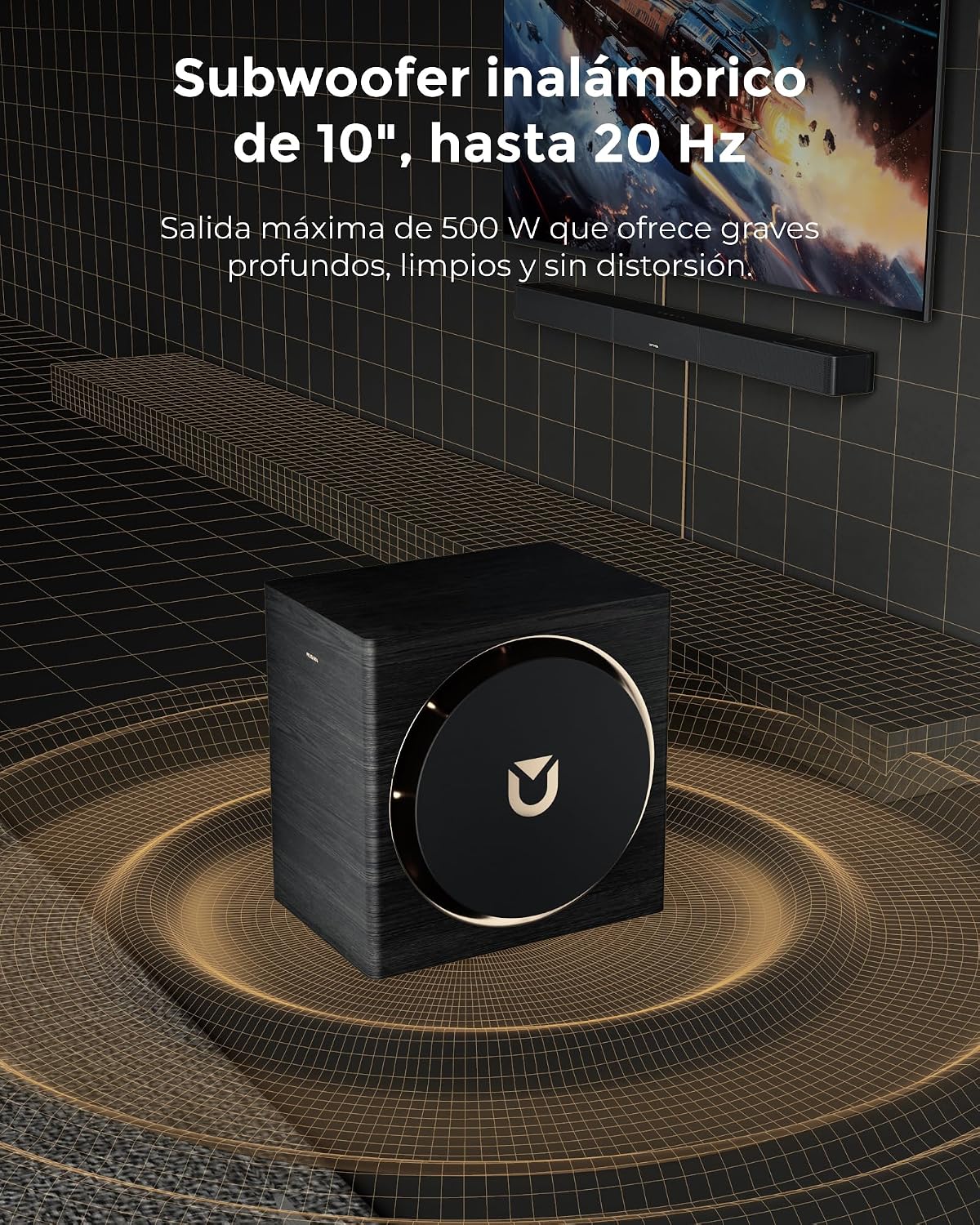 Detalle de ULTIMEA Skywave X70 980W Barra de sonido Dolby Atmos