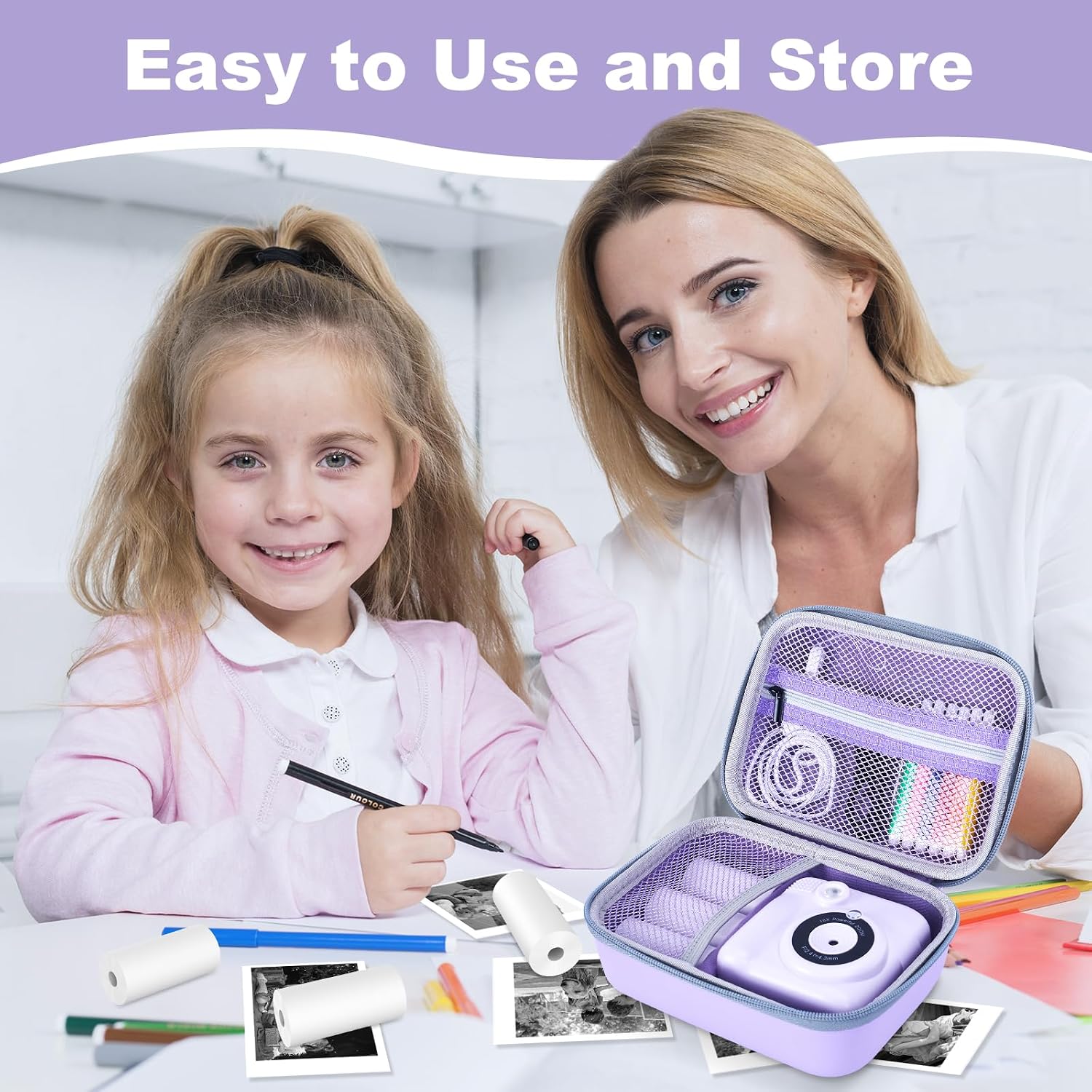 Thumbnail 4 de Riosin Kids Camera Case 1 pocket