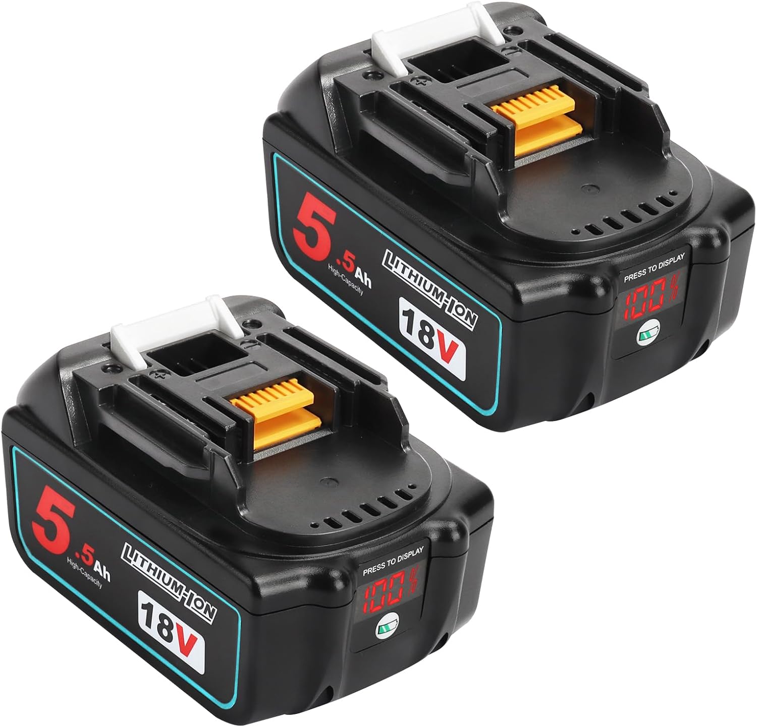 Detalle de Powarobor BL1850B 18V 5,5Ah Batterie remplacement