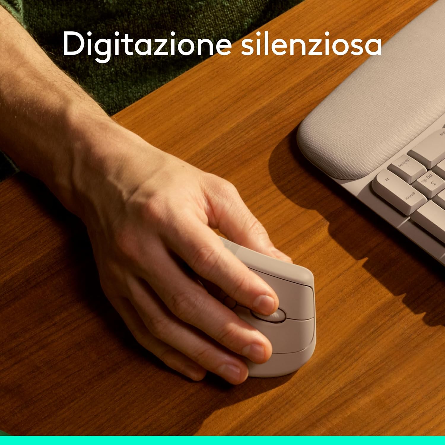 Thumbnail 6 de Logitech Lift Vertical Sand (destra) – Mouse ergonomico wireless 910-007771