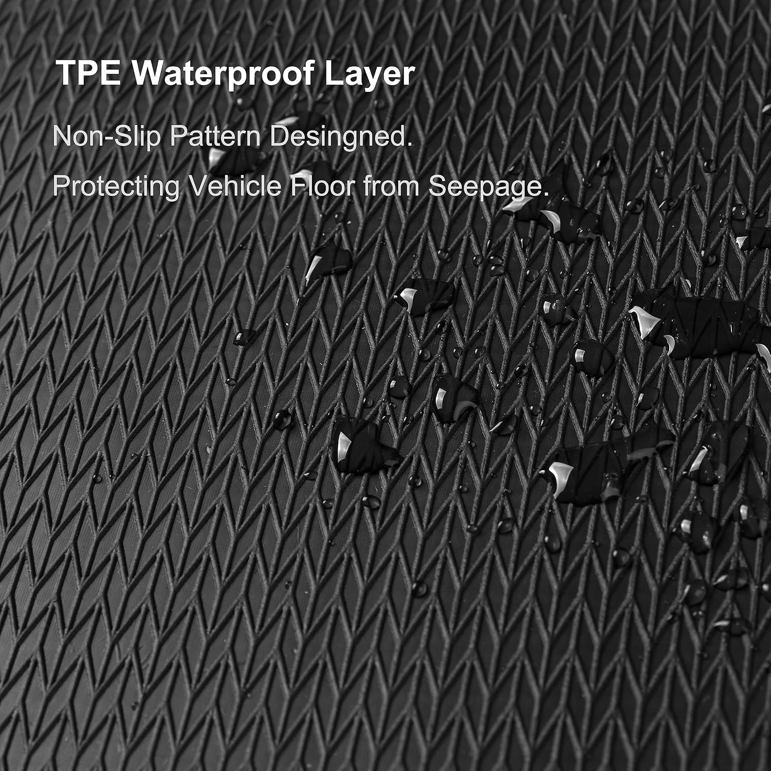 Thumbnail 6 de WENNEBIRD 0.6-Inch Ultra-Thick Carpet Floor Mats (3-Pc Set) for 2024-2026 Tesla Model 3 (Highland)