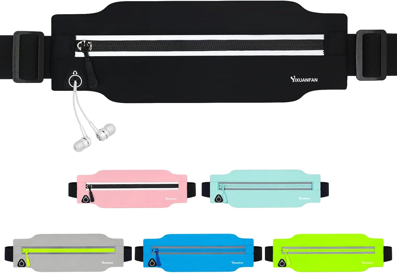 Thumbnail 1 de Slim Running Belt Fanny Pack for Men and Women – Fits All Phones