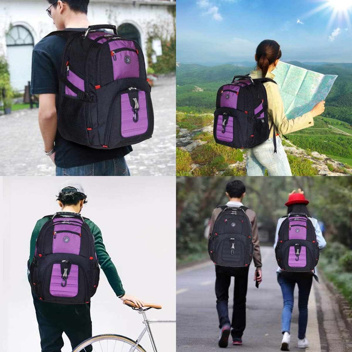 Detalle 2 de SHRRADOO Laptop Backpack 50L