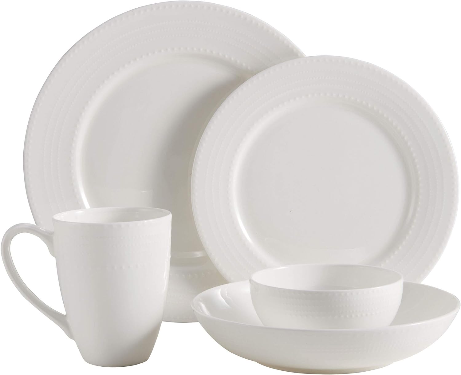 Thumbnail 1 de Mikasa Annabelle Bone China 40-Piece Dinnerware Set (Service for 8)