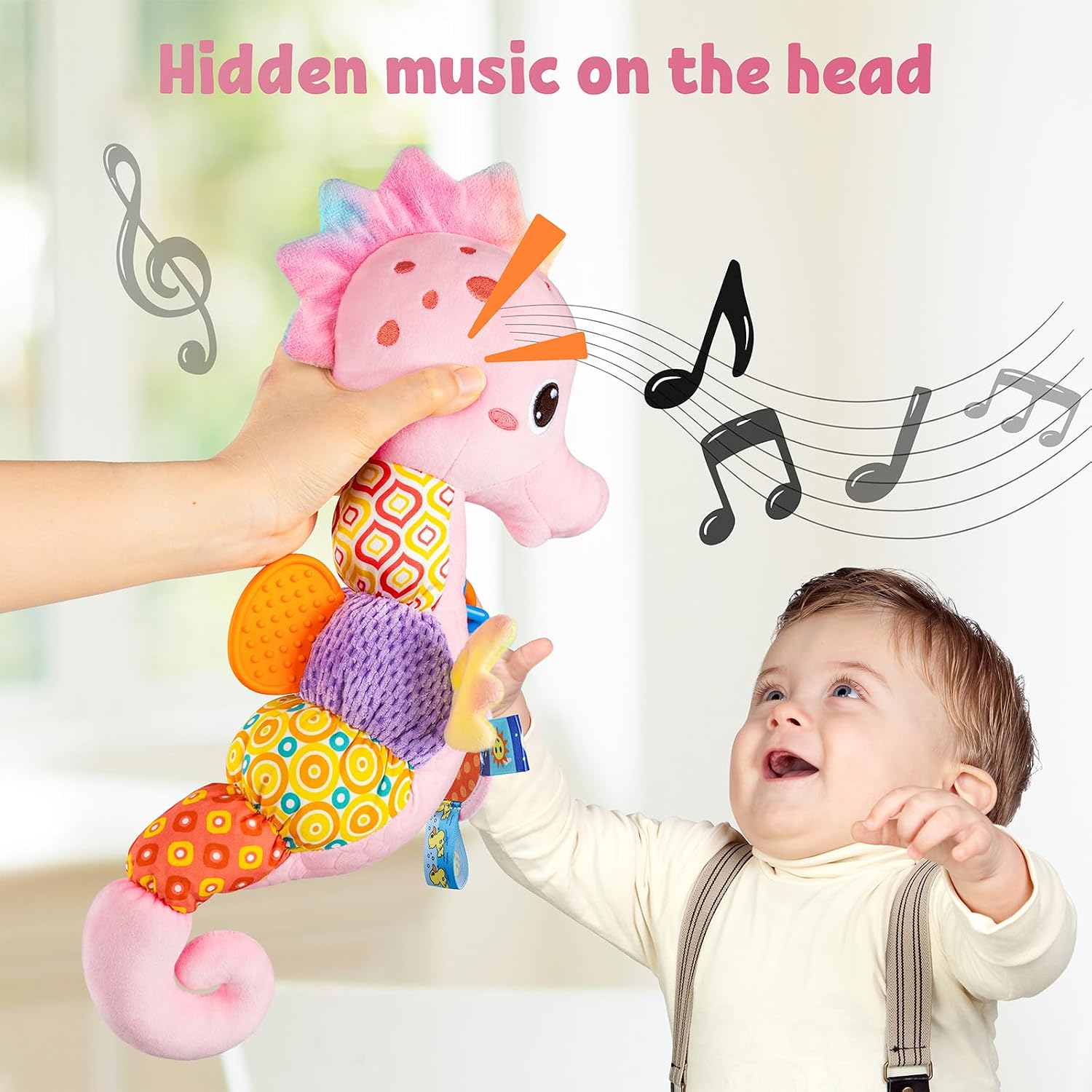 Detalle 2 de LIGHTDESIRE Musical Seahorse Plush