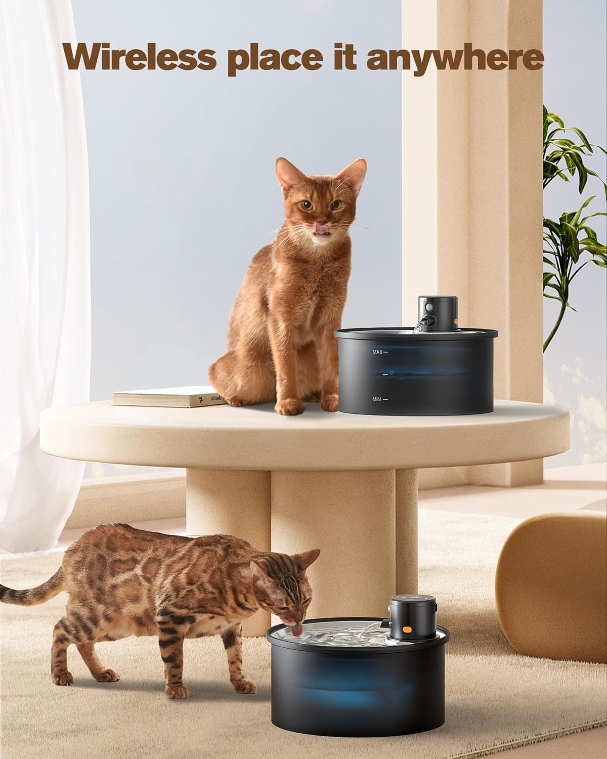 Detalle 2 de VKIMISS Fontana per Gatti 3,2 L 🐾