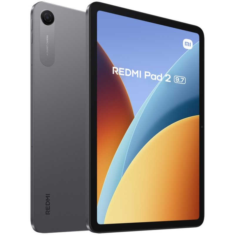 Detalle de Xiaomi Redmi Pad 2 WiFi 9,7" 4GB/64GB Gris Grafito: tablet para multimedia y productividad equilibrada