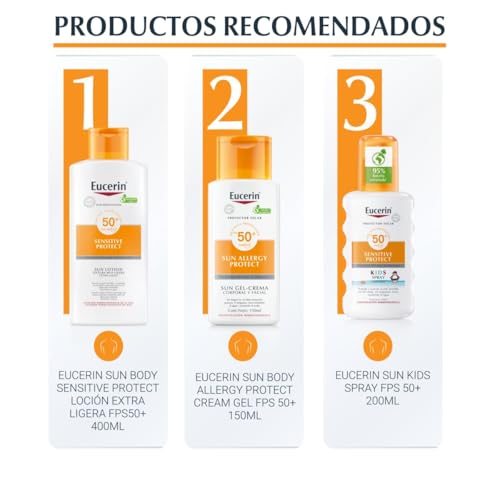 Thumbnail 6 de Eucerin Sun Kids Sensitive Protect Spray FPS 50+ (200 ml) – protector solar infantil en spray, resistente al agua