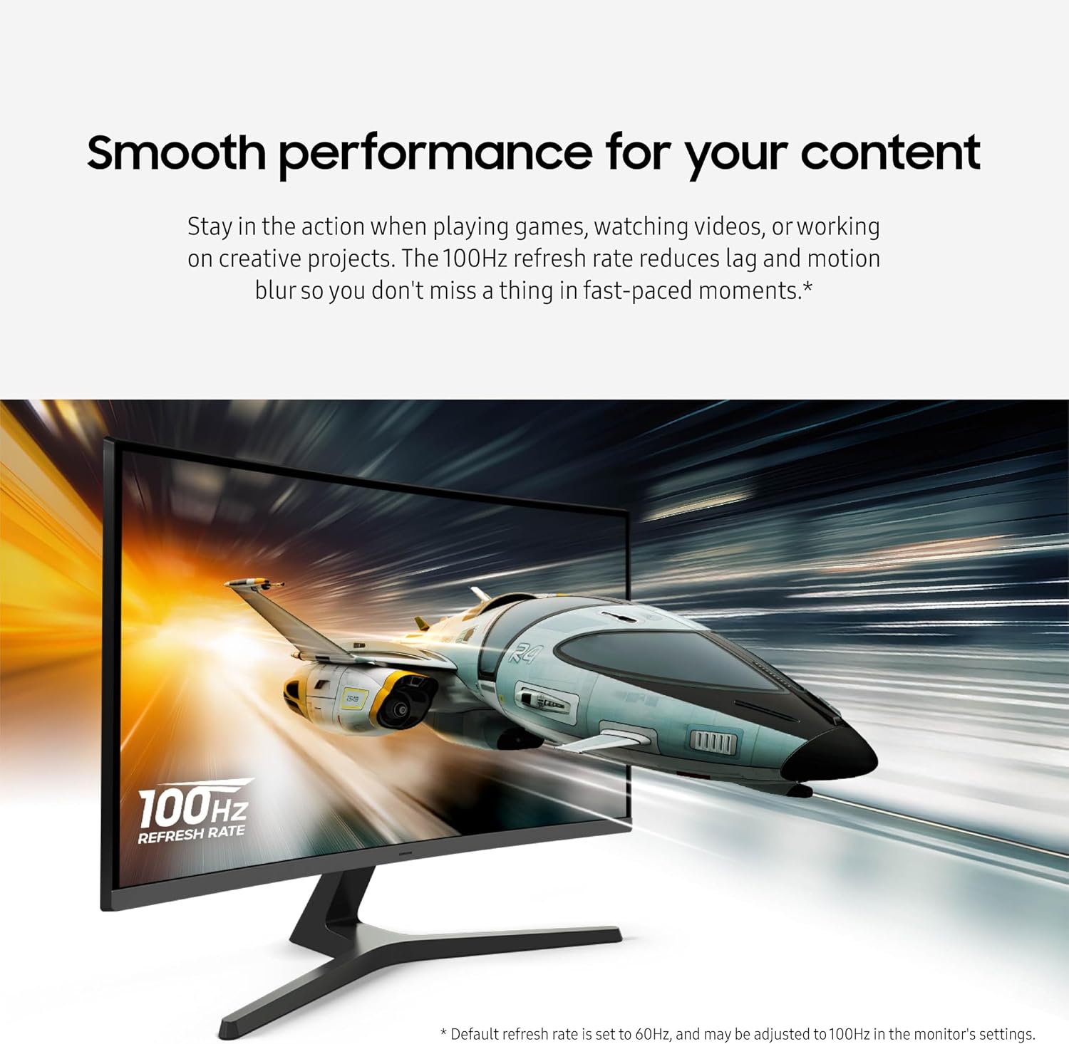 Detalle de Samsung 27-inch S3 (S39GD) FHD 100Hz Curved Monitor