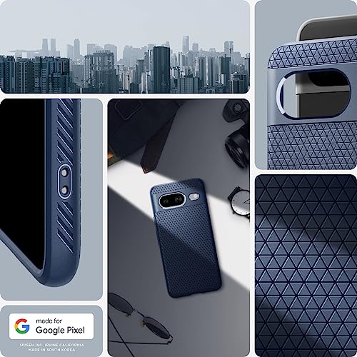 Detalle 2 de Spigen Liquid Air coque pour Pixel 8 – bleu marin