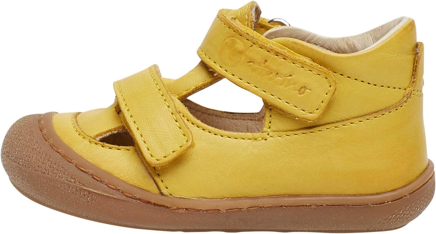 Detalle de Naturino Sandali semi chiusi in pelle – chiusura Velcro, suola in gomma