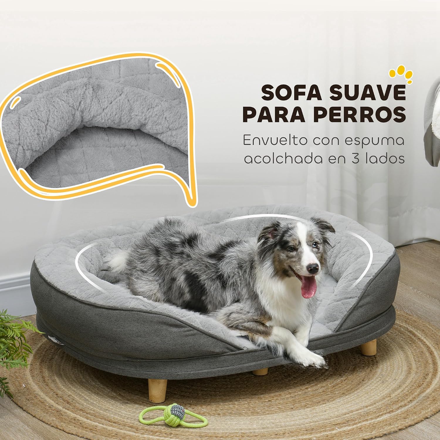 Thumbnail 4 de PawHut Sofá para Perros 25 kg