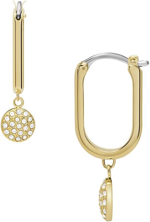 Detalle de Fossil Sadie Glitz Disc Boucles d'oreilles