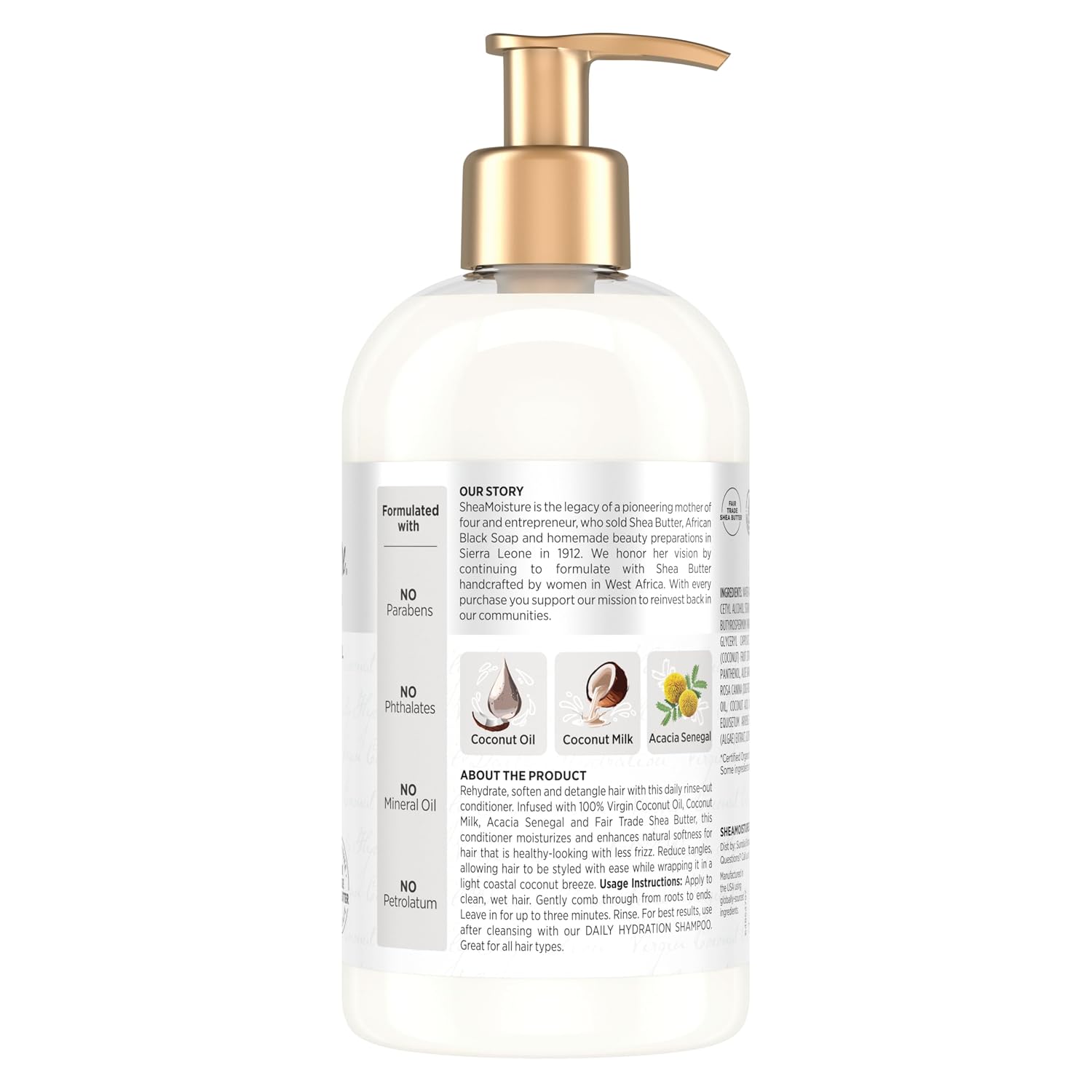 Detalle 2 de SHEA MOISTURE Daily Hydrating Conditioner 13 oz