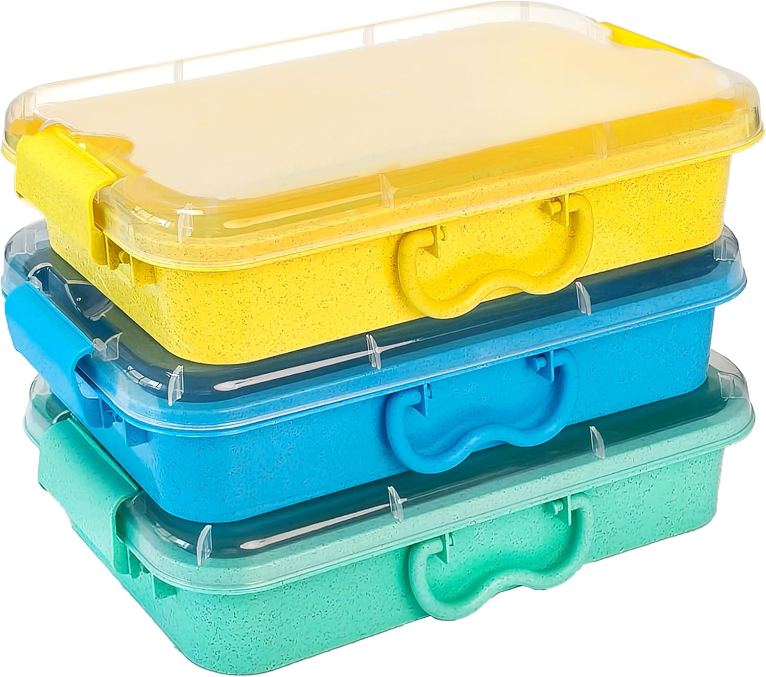 Detalle de Carolart 3 Pack Sensory Bin 13.5 Inch