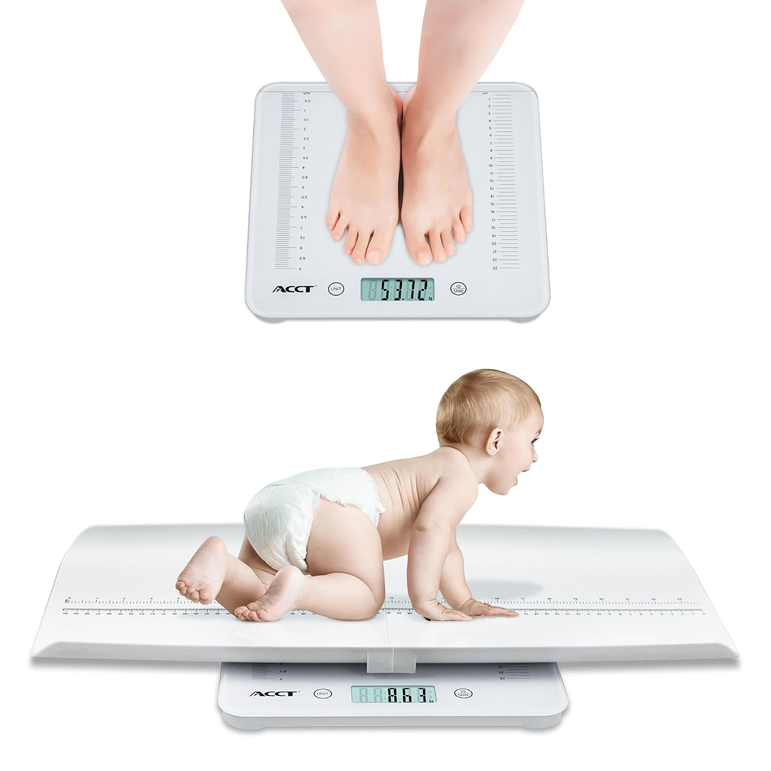 Detalle de ACCT Digital Baby Scale 4-in-1 Multifunctional Scale