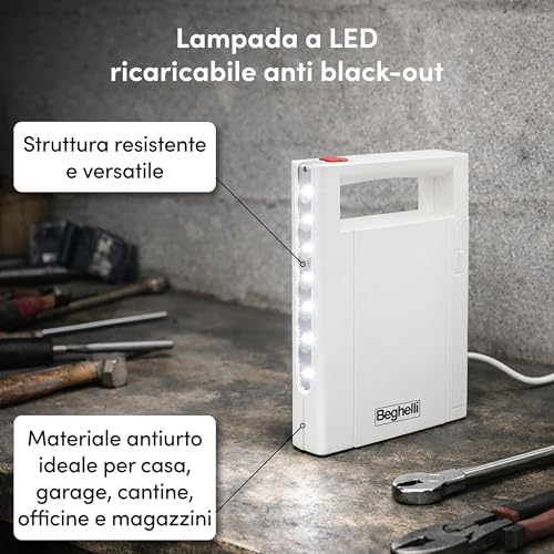 Thumbnail 6 de Beghelli lampada LED portatile 4000K