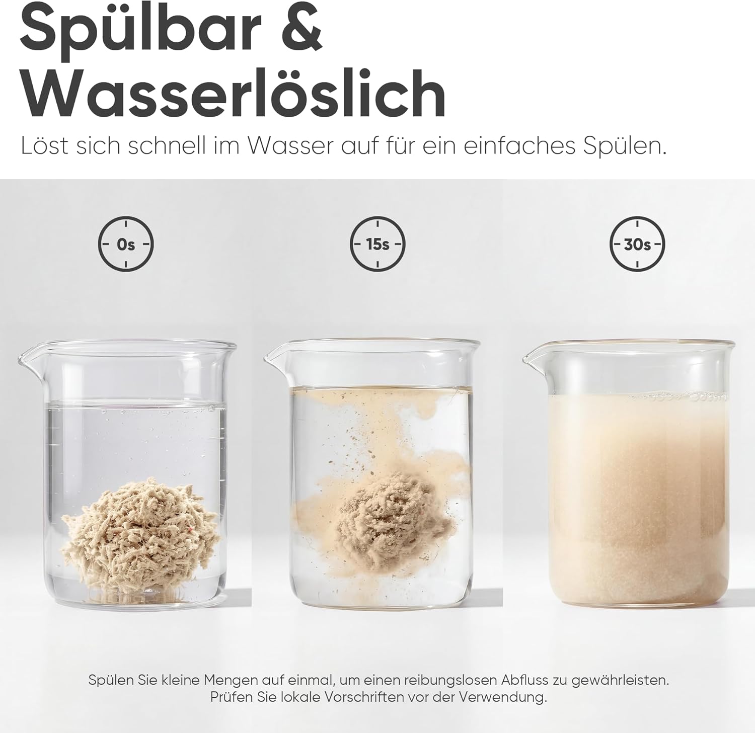 Thumbnail 5 de FUKUMARU Tofu Katzenstreu 5,4 kg – Klumpstreu aus 80% Tofu mit Maispellets