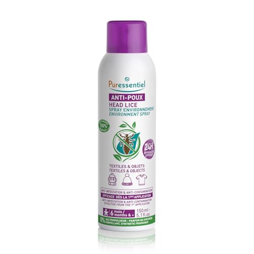 Detalle de Puressentiel Spray Poux Textiles Vêtements aux Huiles Essentielles 150 ml — Avis et conseils d’achat