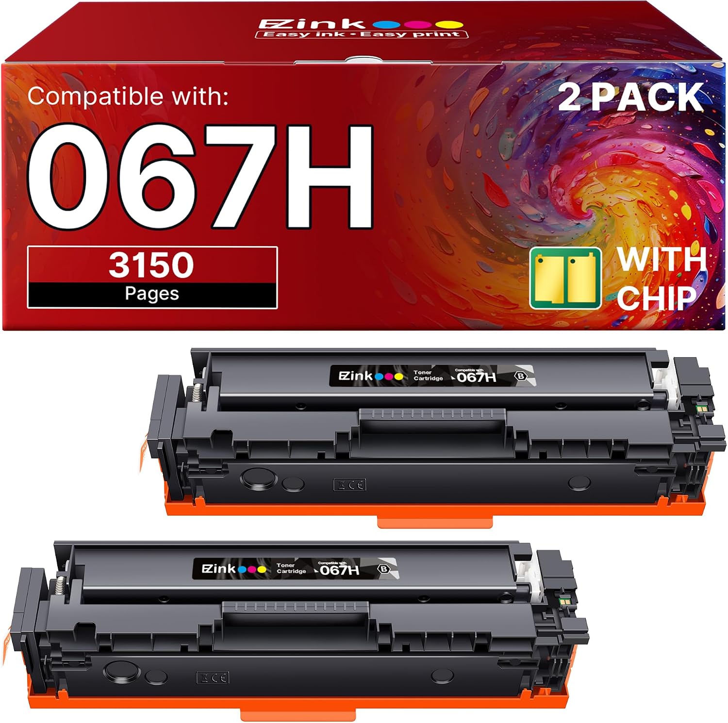 Detalle de E-Z Ink Black Toner Cartridge 067H