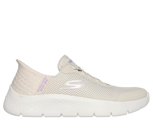 Thumbnail 7 de Skechers Femme Go Walk Flex Grand Entry - Baskets basses Off White Textile Trim, 37 EU
