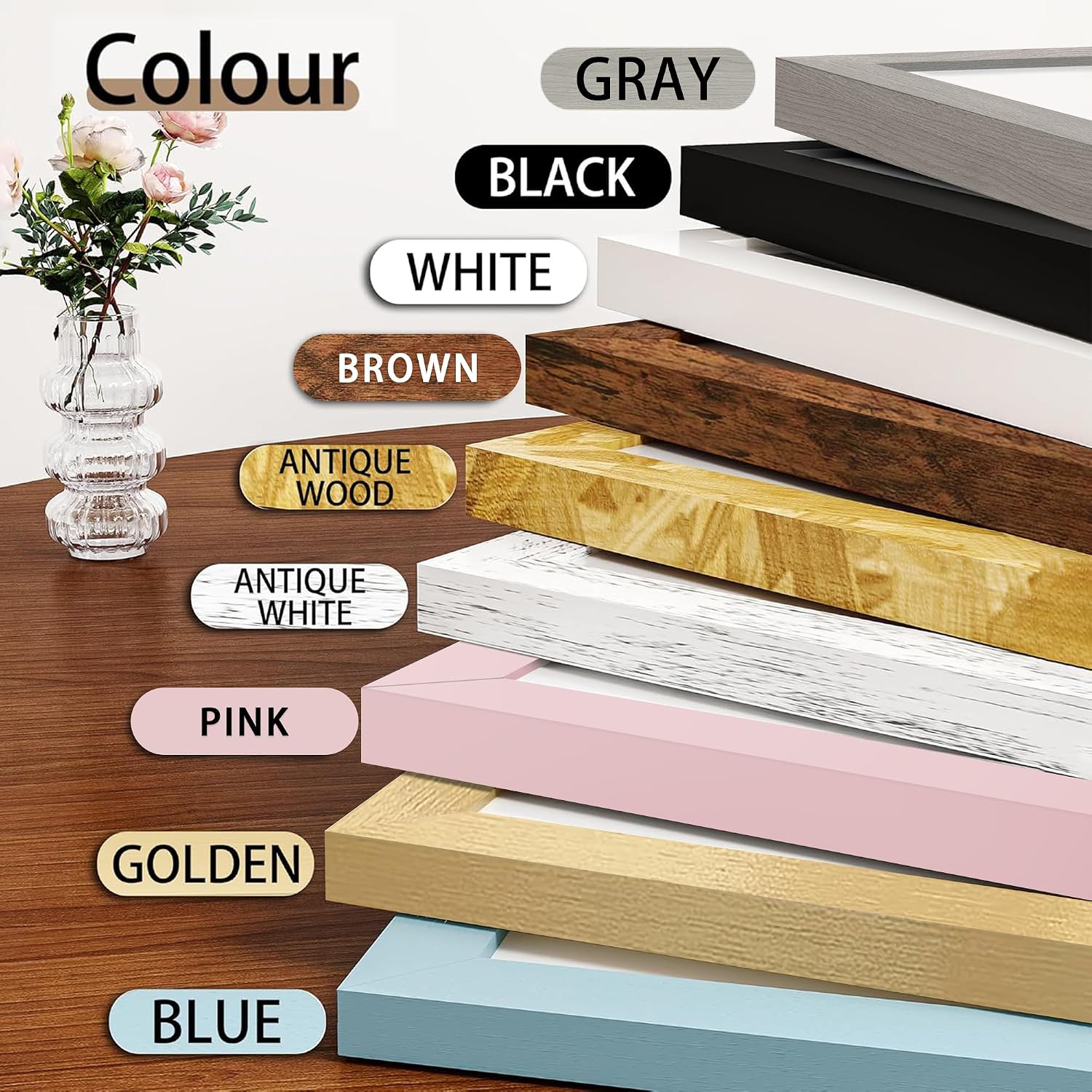 Detalle 1 de Picrit 12x12 picture frame set of 12