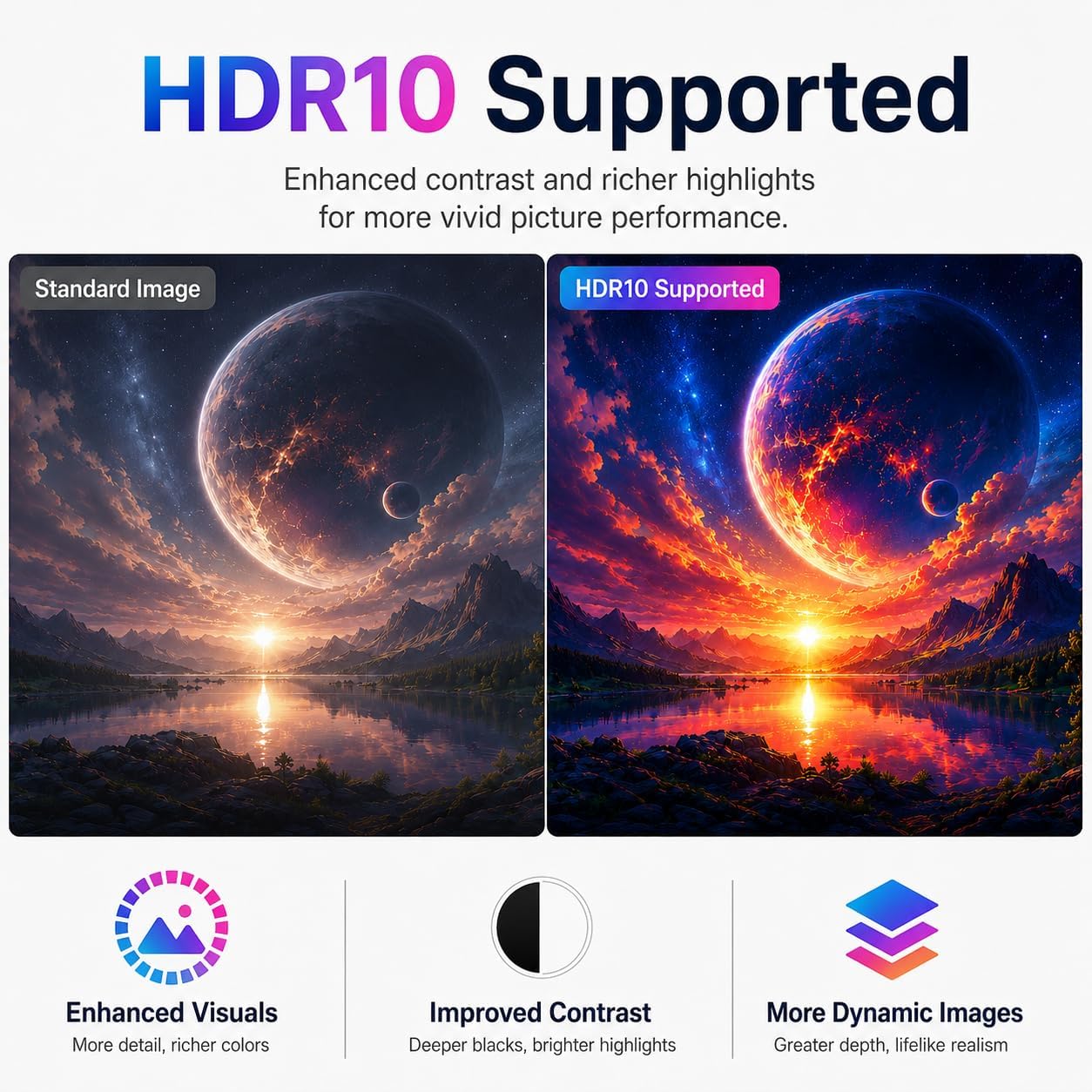 Thumbnail 2 de 32 Inch 1K FHD Monitor (1920x1080) with 60Hz, AMD FreeSync, 178° Viewing Angle, and VESA Mount