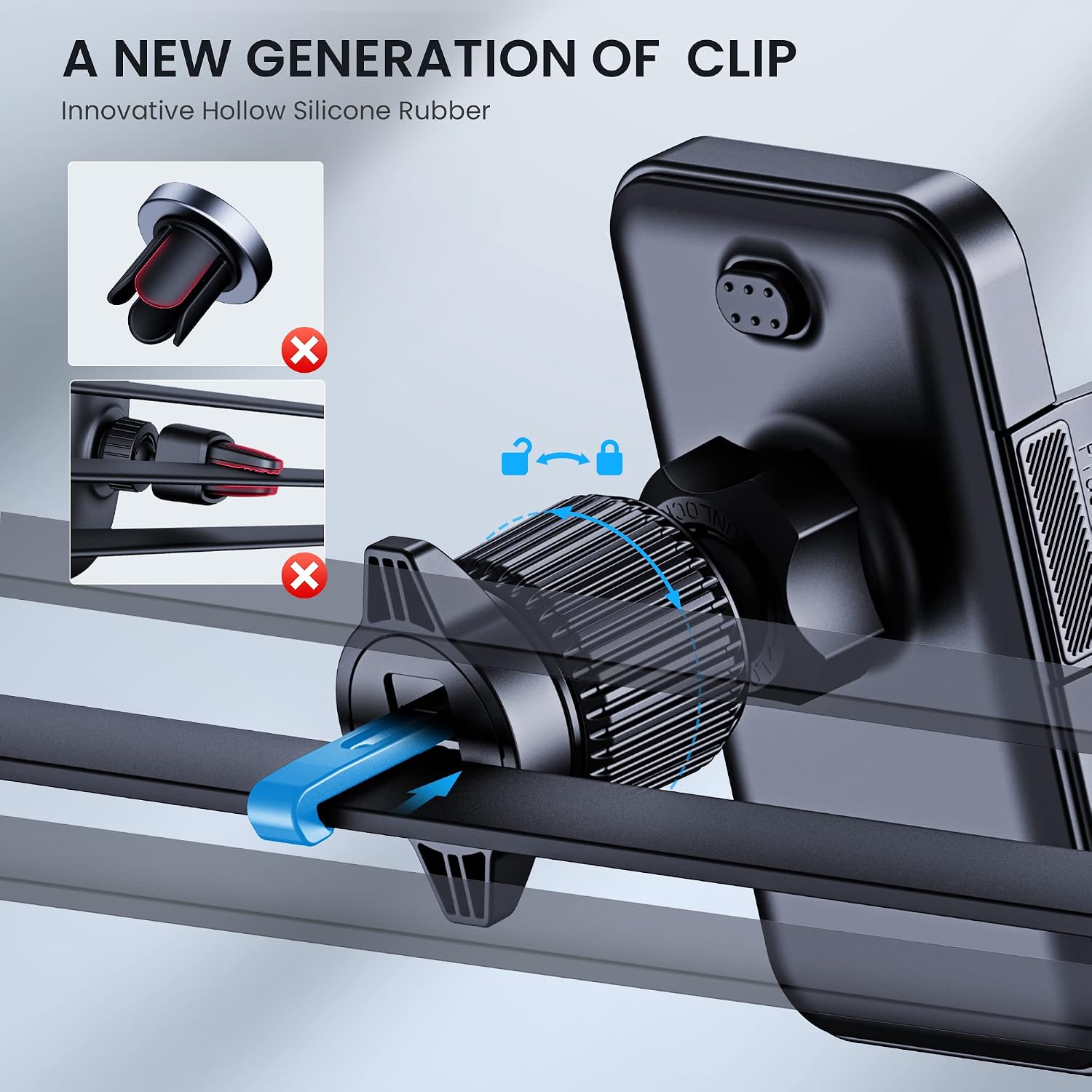 Detalle 2 de CINDRO Handyhalterung Auto 360° Drehbar