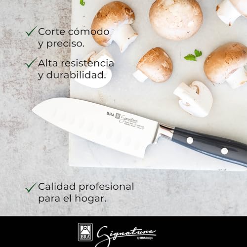 Detalle de BRA Signature Couteau Santoku 130 mm
