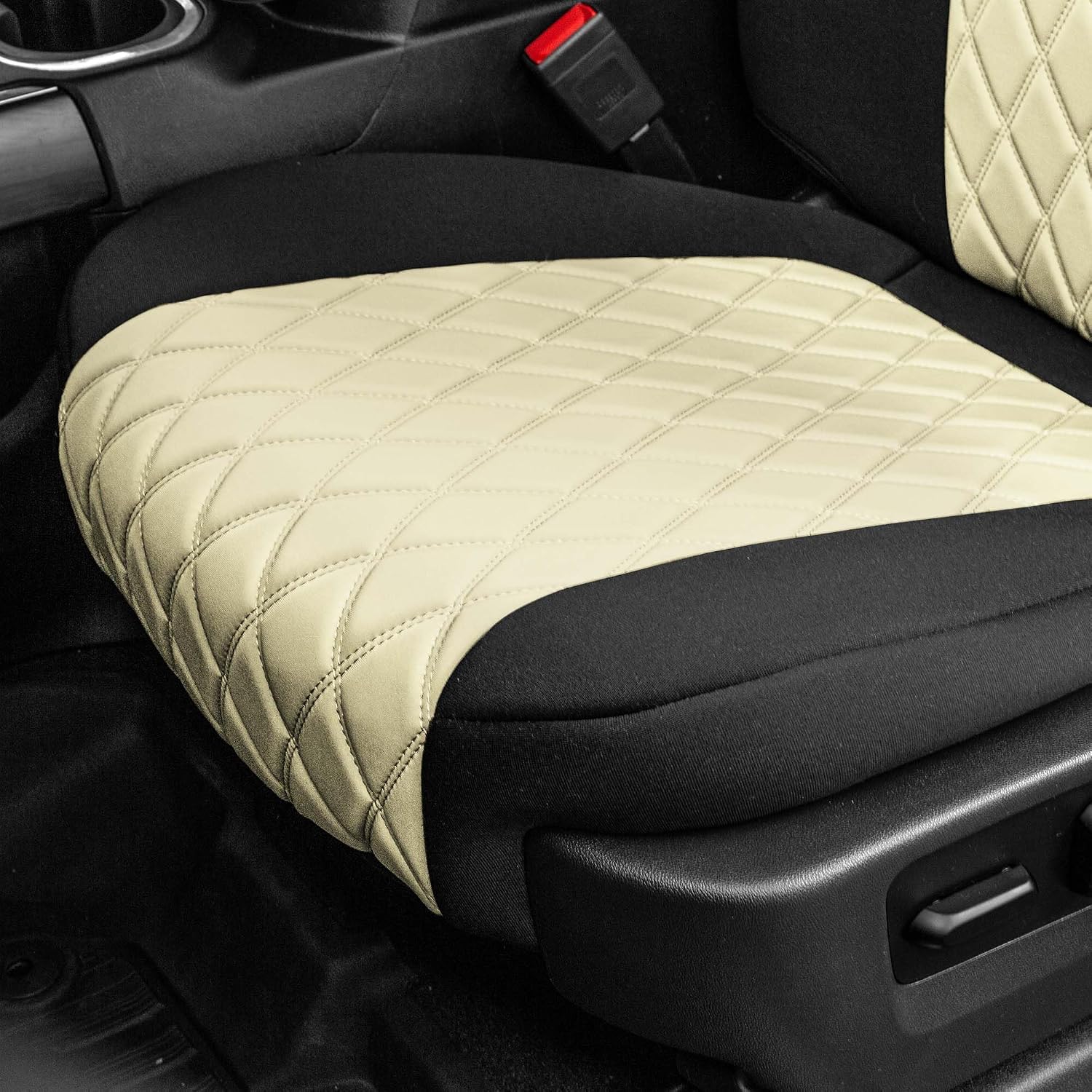 Detalle 2 de FH Group Custom Fit Seat Covers for 2019 GMC Sierra 1500 Beige