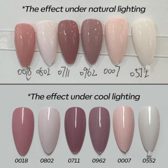 Detalle 2 de Modelones Gel Nail Polish Set 6 colors