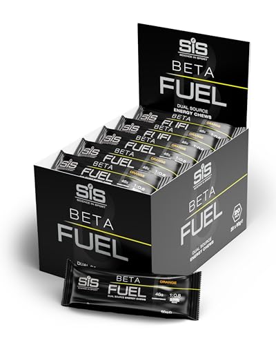 Detalle de SIS Bar Beta Fuel Energy Chew arancia 60 g 🍫