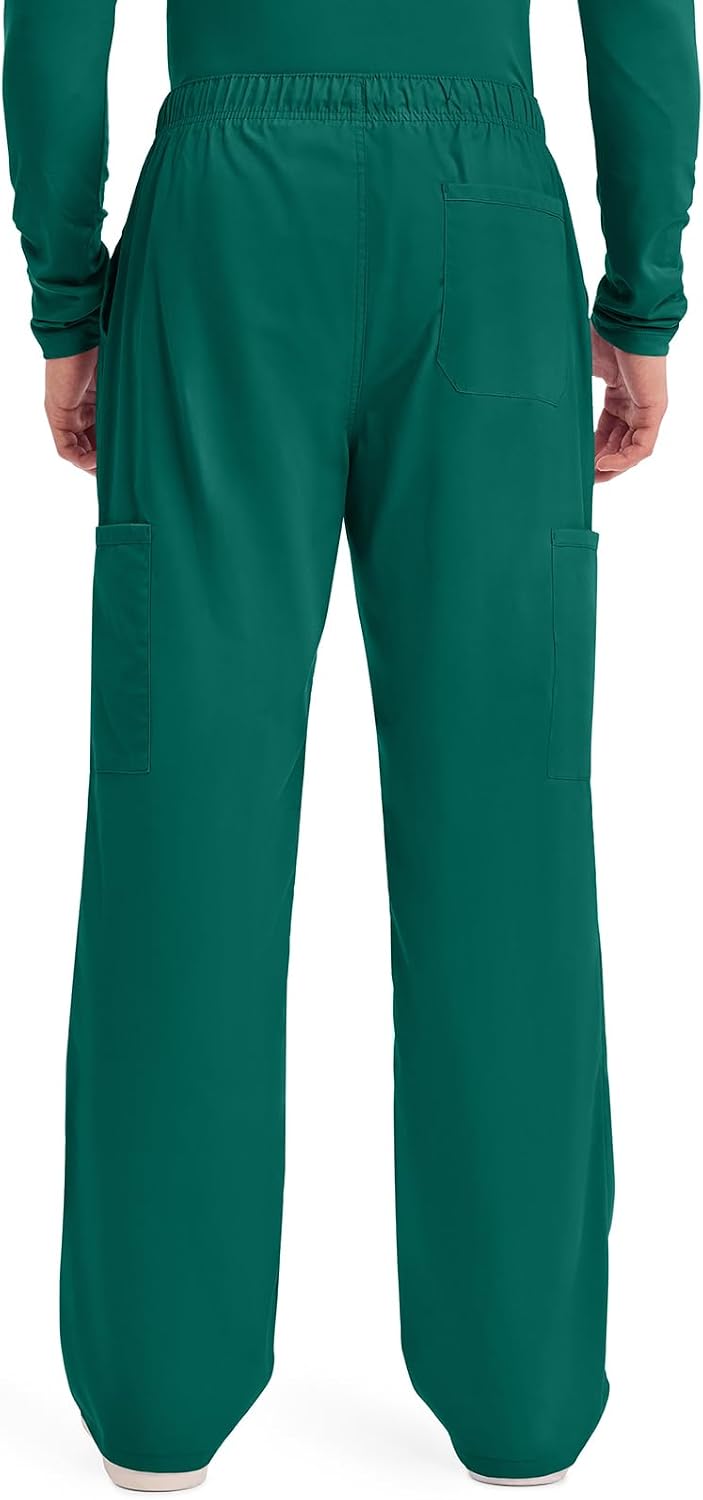 Thumbnail 4 de Cherokee WW190 Men's Tapered Cargo Scrub Pants, 2-Way Stretch, 5 Pockets