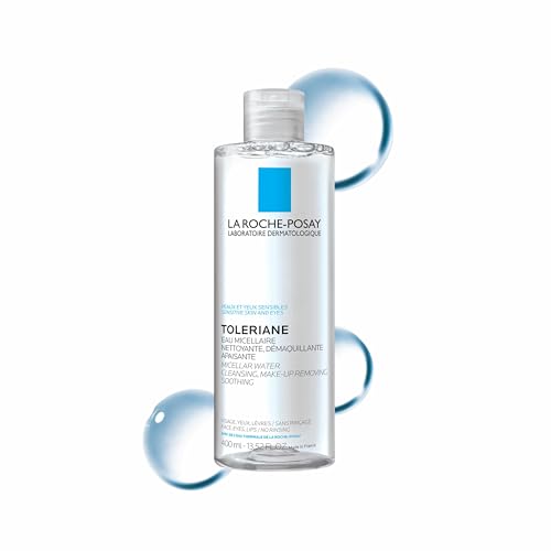 Detalle de La Roche-Posay Micellar Water Makeup Remover for Sensitive Skin – 13.52oz