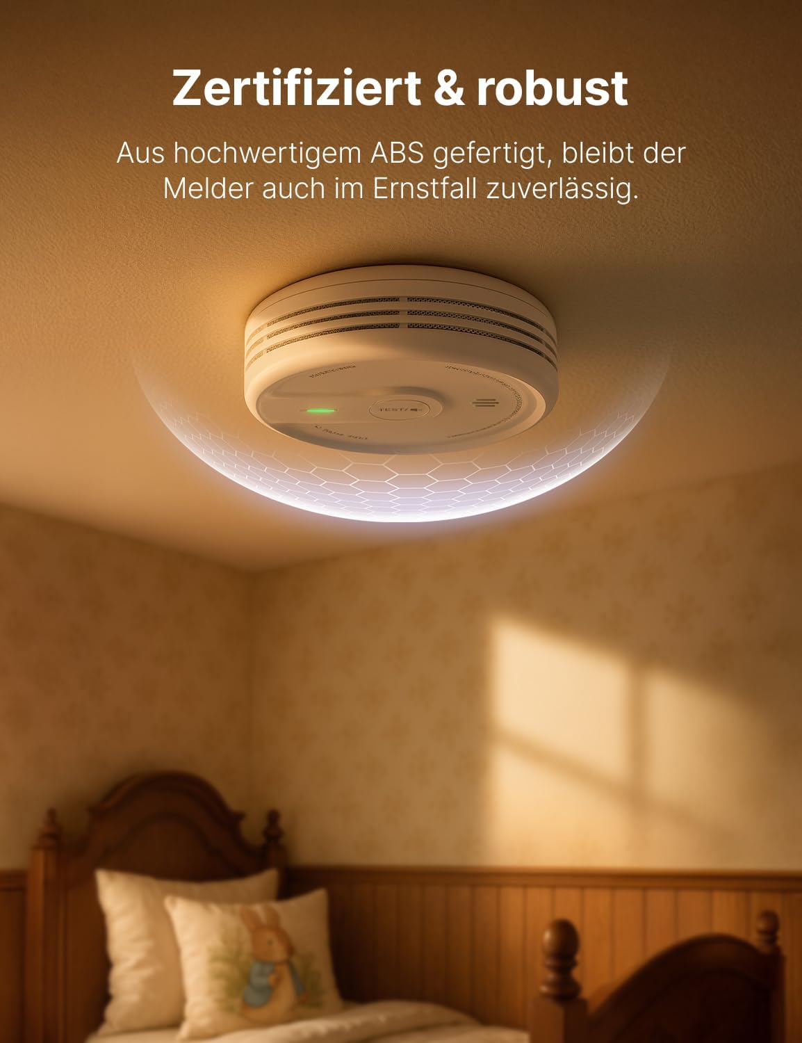 Detalle 2 de X-Sense XS0E-SN Rauchmelder 10 Jahre Batterie